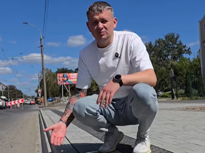 У Луцьку з'явилася перша зупинка з кассельським бордюром. ВІДЕО
