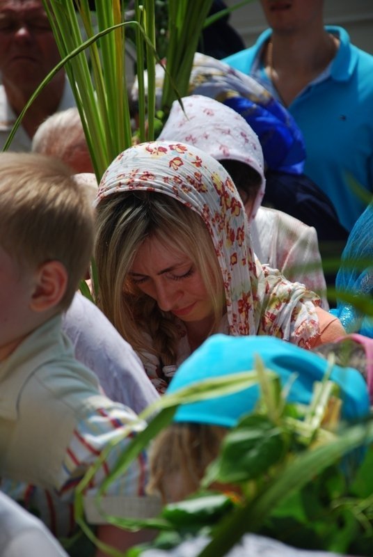 Як у луцькому храмі святкували Трійцю. ФОТО