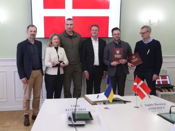 Кличко підписав Меморандум про партнерство між Києвом і Копенгагеном. ФОТО