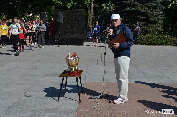 У Луцьку – легкоатлетична естафета. ФОТО