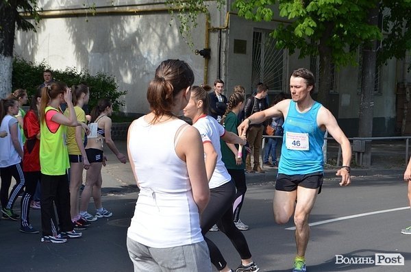 У Луцьку – легкоатлетична естафета. ФОТО