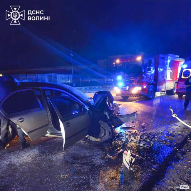 В аварії у селі під Луцьком – четверо постраждалих