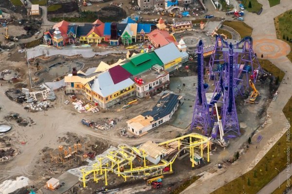 Олімпійські об'єкти в Сочі з висоти пташиного польоту. ФОТО