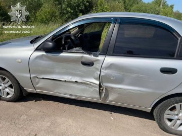 Аварія на Волині: зіткнулися два автомобілі. ФОТО
