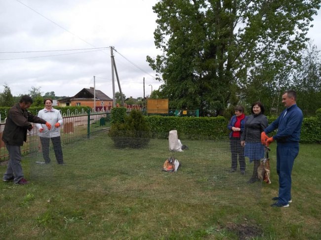 На подвір'ї школи на Волині створили креативні клумби. ФОТО
