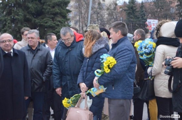 У Луцьку вшанували Героїв Небесної Сотні