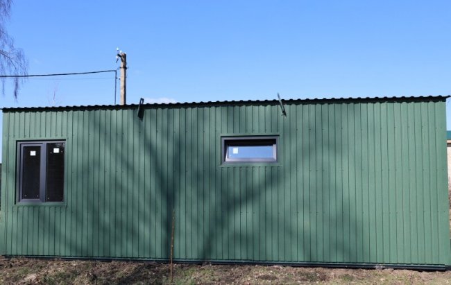 У Луцьку для військових придбали модульний будинок