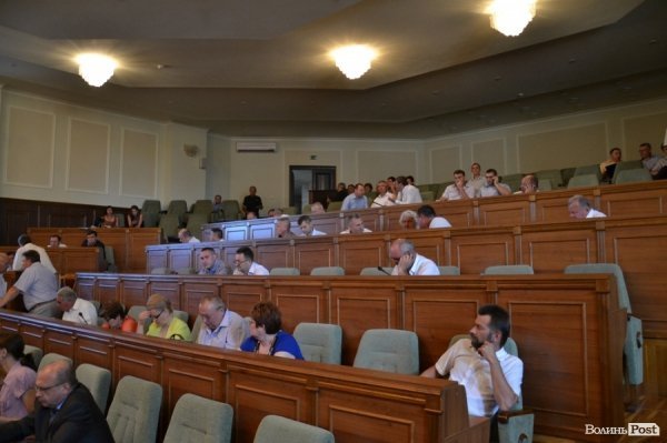 Депутати Волинської облради «признали» нового очільника ОДА. ФОТО