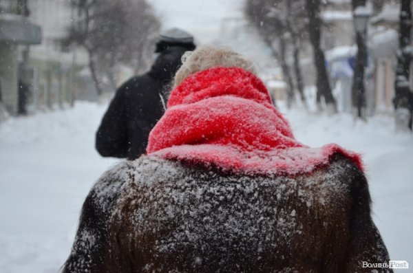 Як Луцьк замело снігом. ФОТО