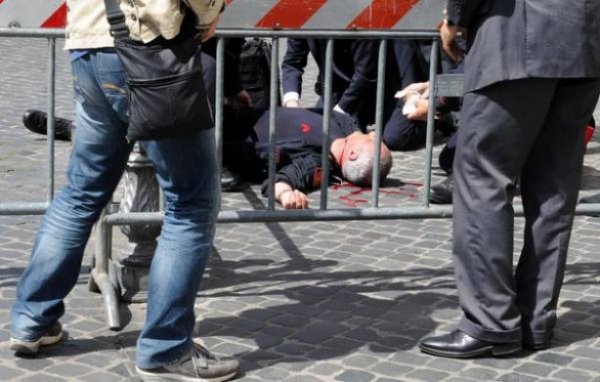 В Італії чоловік вчинив стрілянину під час присяги нового уряду. ФОТО. ВІДЕО