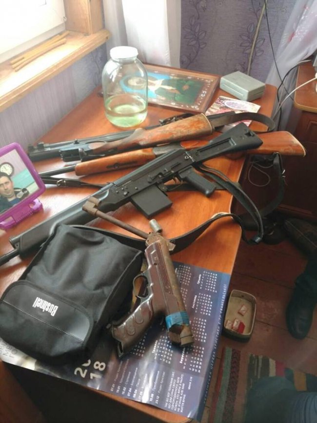 У волинянина вилучили гвинтівку та набої. ФОТО