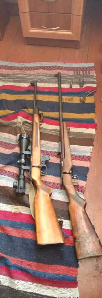 У волинянина вилучили гвинтівку та набої. ФОТО