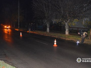 На Волині водій збив пішохідку і втік. ФОТО