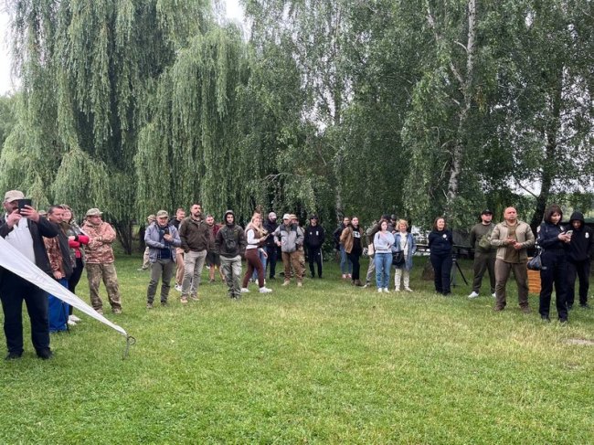 Біля Луцька ветерани війни та військовослужбовці змагалися у риболовлі. ВІДЕО