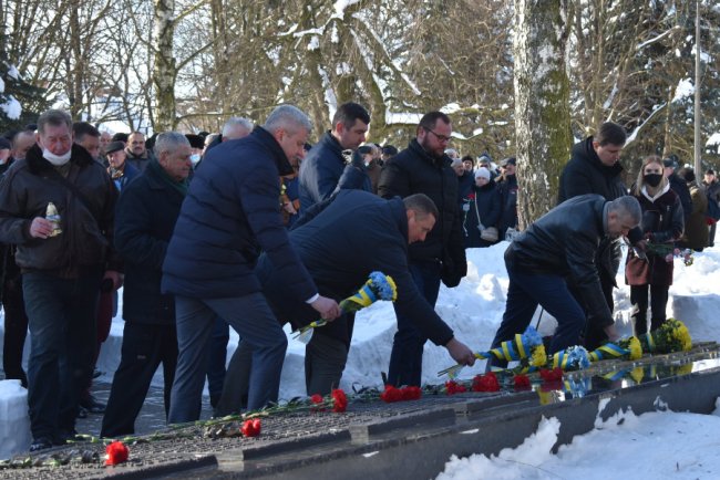 У Луцьку вшанували воїнів-афганців. ФОТО