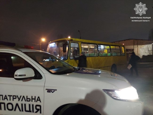 Перевезення пасажирів: на Волині перевірили 15 транспортних засобів на дотримання правил безпеки