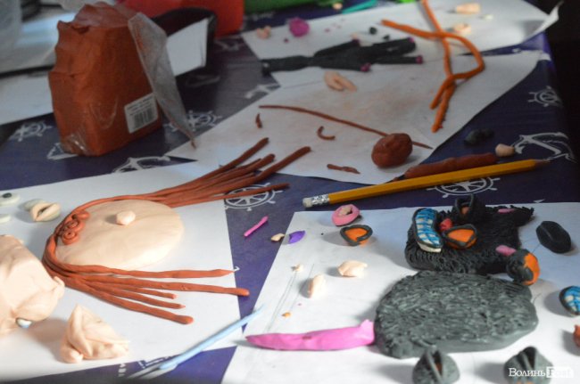 У Луцьку знімають «пластилінову» короткометражку. ФОТО