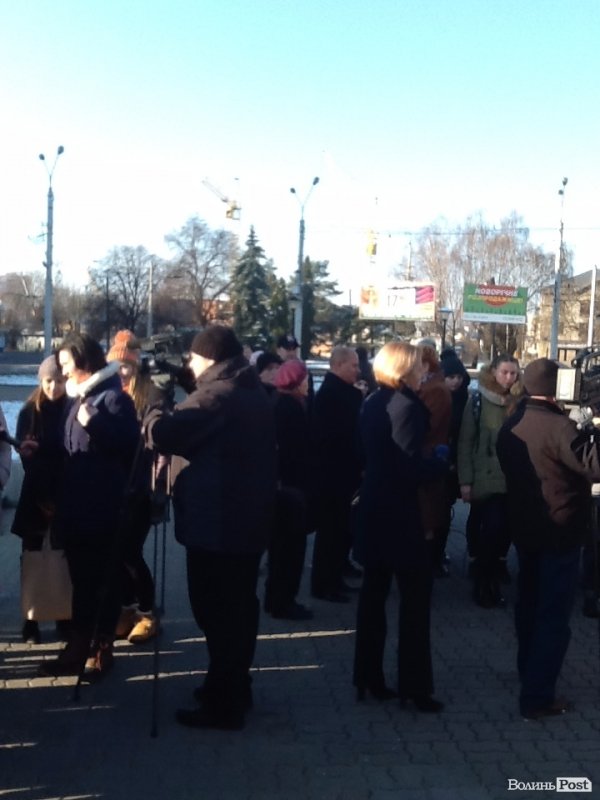 У Луцьку вшанували пам’ять Михайла Грушевського. ФОТО