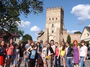 Діти з Волновахи відкривали для себе історико-культурні місця Луцька