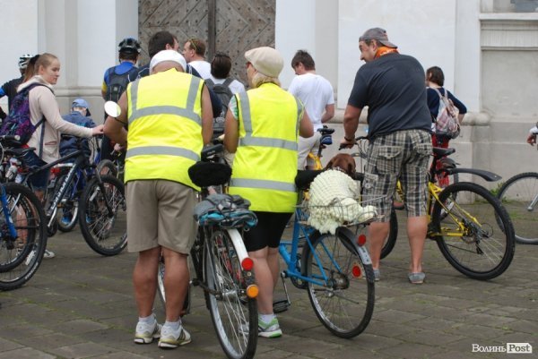 Велоекскурсія Луцьком. ФОТО