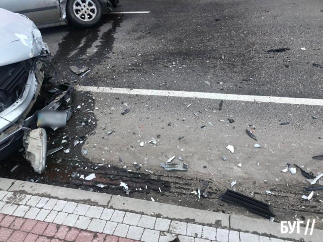 На Волині зіткнулися дві автівки. ФОТО