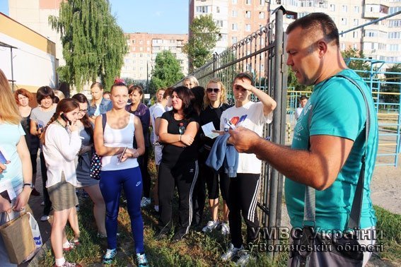 Кандидати у луцьку поліцію демонстрували рівень фізичної підготовки. ФОТО. ВІДЕО
