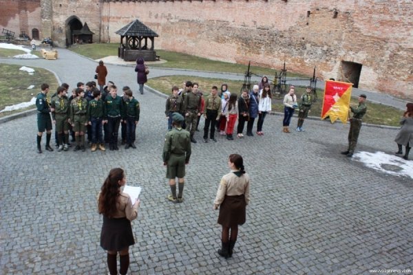 У Луцькому замку святкували 101-річчя «Пласту». ФОТО