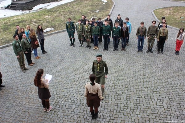 У Луцькому замку святкували 101-річчя «Пласту». ФОТО