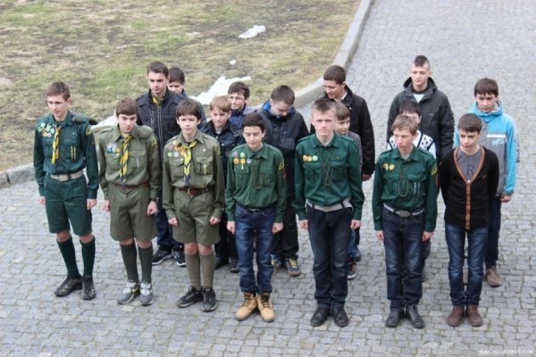 У Луцькому замку святкували 101-річчя «Пласту». ФОТО