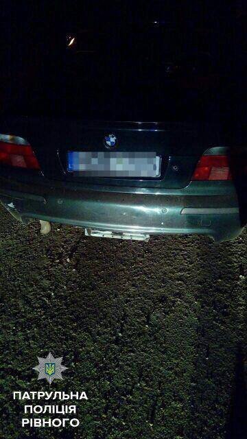 У BMW волинянина знайшли мішки з бурштином