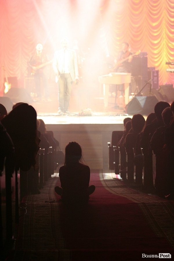 Концерт Павла Табакова у Луцьку. ФОТО
