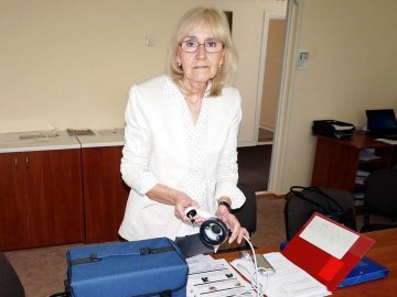 Волинській лікарні подарували дорогий апарат для перевірки слуху у новонароджених