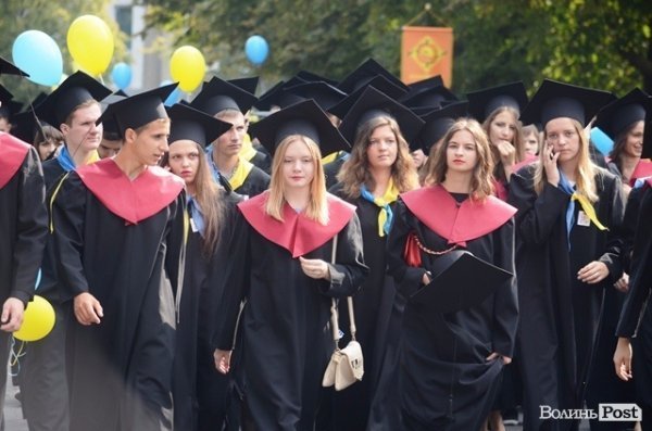 Інавгураційне відкриття та посвята першокурсників СНУ імені Лесі Українки. ФОТО