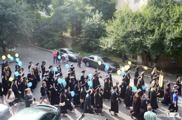 Інавгураційне відкриття та посвята першокурсників СНУ імені Лесі Українки. ФОТО