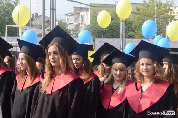 Інавгураційне відкриття та посвята першокурсників СНУ імені Лесі Українки. ФОТО