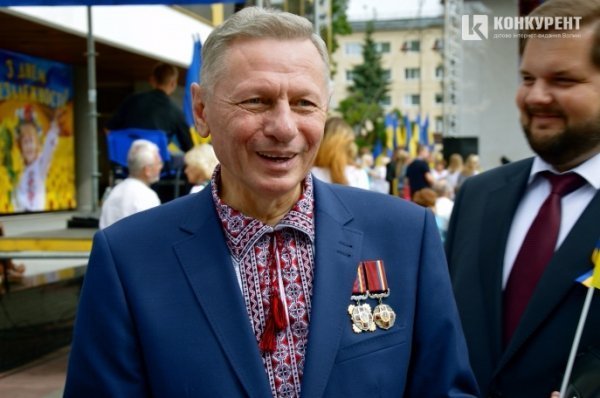 Микола Романюк у день народження отримав подарунок для міста. ФОТО