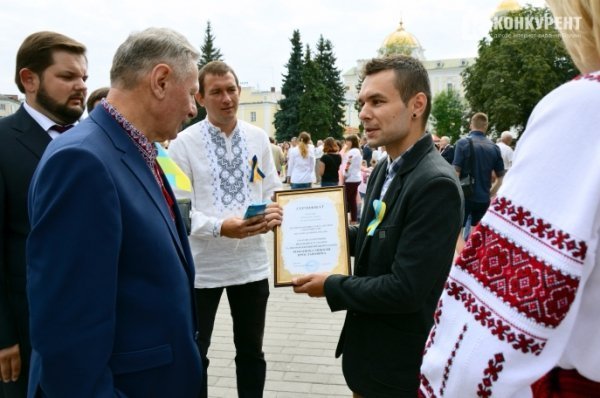 Микола Романюк у день народження отримав подарунок для міста. ФОТО