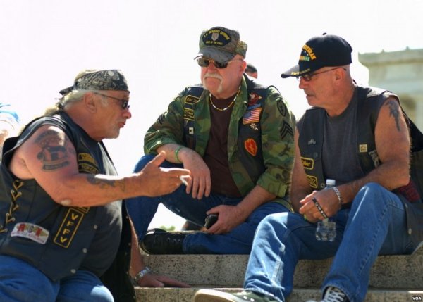 Мотопарад ветеранів В’єтнамської війни. ФОТО