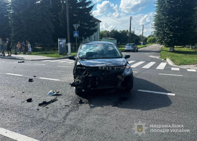 На Волині 33-річна водійка авто збила мотоцикліста