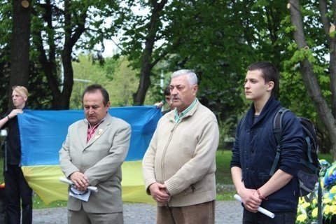 У Луцьку чорнобильців вшанували «живою експозицією». ФОТО