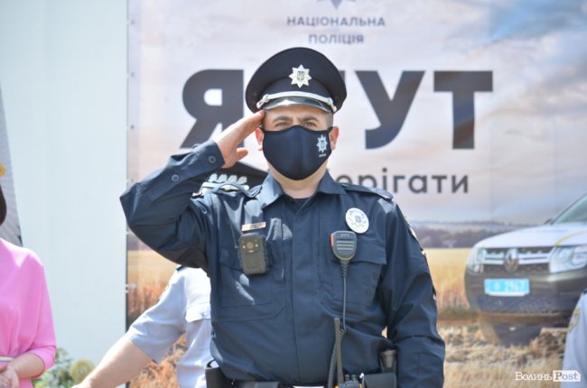 Волинські «шерифи» отримали 25 службових позашляховиків. ФОТО