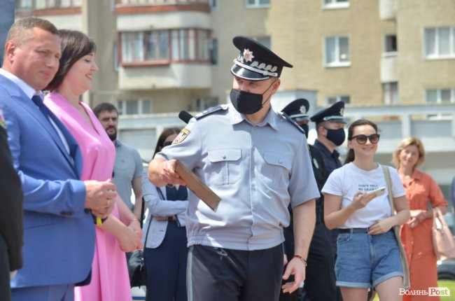 Волинські «шерифи» отримали 25 службових позашляховиків. ФОТО