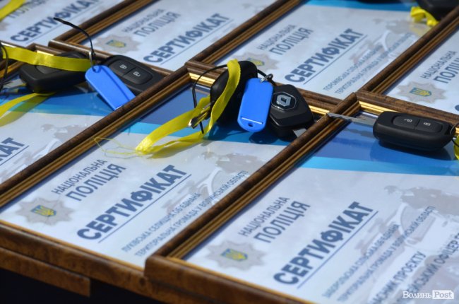 Волинські «шерифи» отримали 25 службових позашляховиків. ФОТО