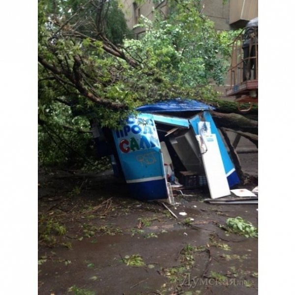 Ураган в Одесі. ФОТО