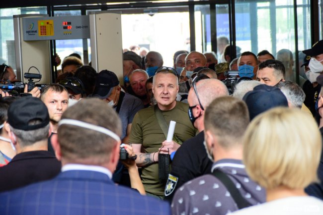 Як ветерани АТО ходили на розмову до Погуляйка. ФОТОРЕПОРТАЖ