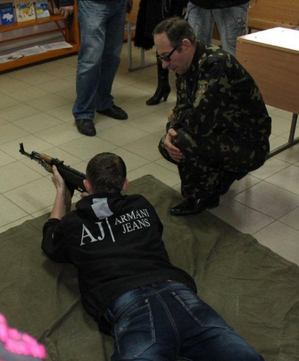 Як луцькі студенти готуються до війни. ФОТО