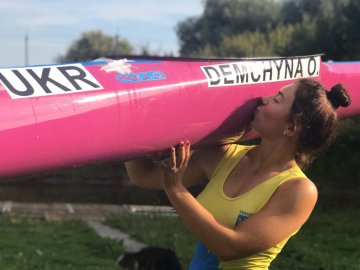 На початку у мене нічого не виходило, – 18-річна чемпіонка України з веслування на байдарках і каное з Волині