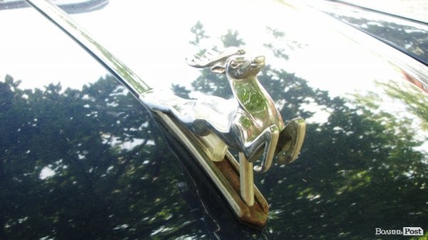 До Луцького замку прибув кортеж ретроавтомобілів. ФОТО