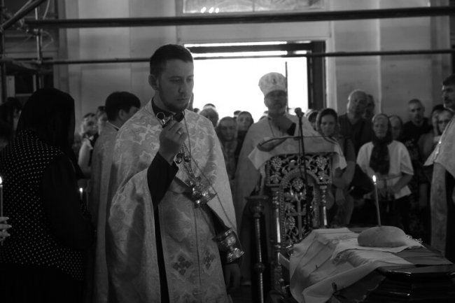 Лучани віддали останню шану полеглому на війні земляку