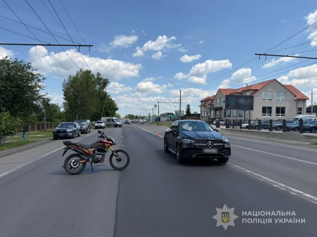 Аварії на Волині: травмувалися мотоциклісти та велосипедист